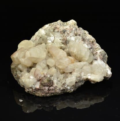 Calcite et grenat grossulaire, Raon L'Etape, Vosges.