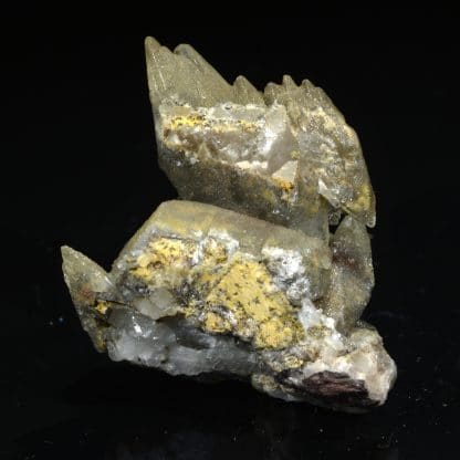 Calcite, Carrière de trapp, Raon L'Etape, Vosges.