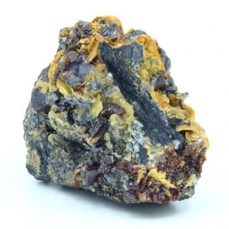 Sphalérite, sidérite, Les Rioux, mine de La Mure, Isère.