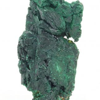 Cristal d'azurite pseudomorphosée en malachite, Maroc.