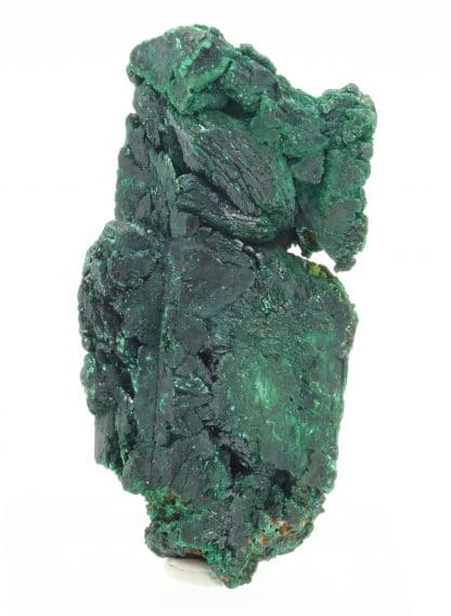 Cristal d'azurite pseudomorphosée en malachite, Maroc.