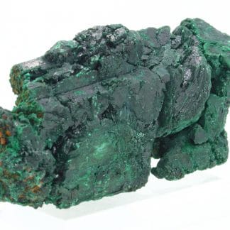 Cristal d'azurite pseudomorphosée en malachite, Maroc.