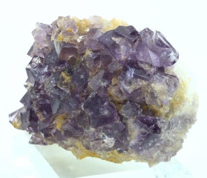 Fluorite violette, Groverake Mine, County Durham, Royaume-Uni.