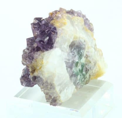 Fluorite violette, Groverake Mine, County Durham, Royaume-Uni.