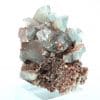 Baryte bleue sur dolomite, Frizington Mine, Cumbria, Royaume-Uni.