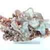 Baryte bleue sur dolomite, Frizington Mine, Cumbria, Royaume-Uni.