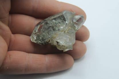 Quartz biterminés, La Toura, Les Deux Alpes, Oisans, Isère.