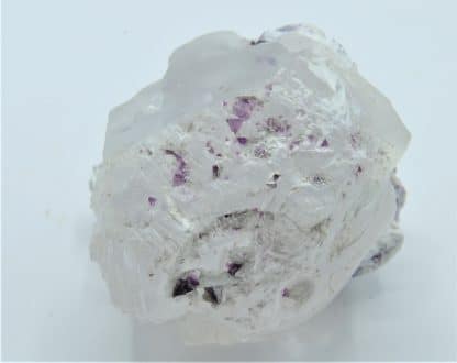 Kämmererite sur Calcite, Kop Krom mine, Aşkale, Erzurum, Turquie.