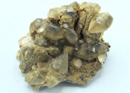 Calcite, Carrière de Biesmerée, Mettet, province de Namur, Belgique.