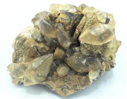 Calcite, Carrière de Biesmerée, Mettet, province de Namur, Belgique.