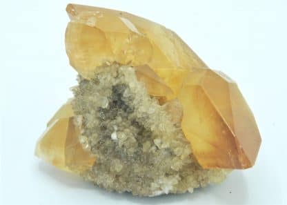 Calcite, Carrière de Biesmerée, Mettet, province de Namur, Belgique.