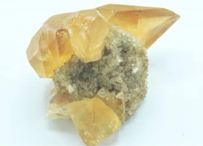 Calcite, Carrière de Biesmerée, Mettet, province de Namur, Belgique.