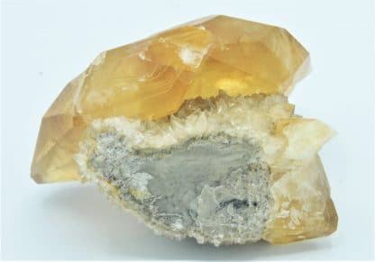 Calcite, Carrière de Biesmerée, Mettet, province de Namur, Belgique.