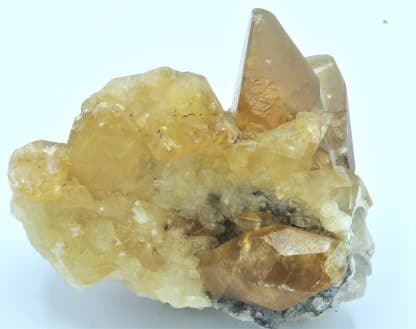 Calcite, Carrière de Biesmerée, Mettet, province de Namur, Belgique.