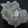 Quartz Améthyste et Calcite, Brésil.