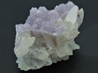 Quartz Améthyste et Calcite, Brésil.