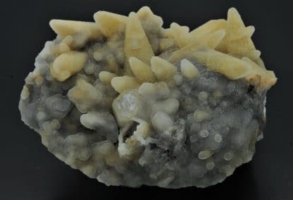 Pseudomorphose de Calcite en Fluorine, Mine des Porres, Var.