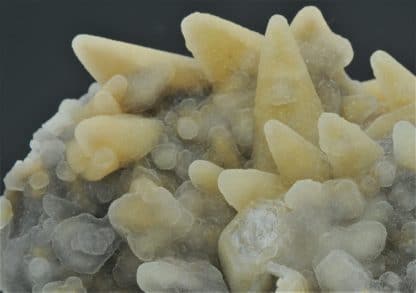 Pseudomorphose de Calcite en Fluorine, Mine des Porres, Var.