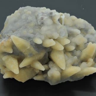 Pseudomorphose de Calcite en Fluorine, Mine des Porres, Var.