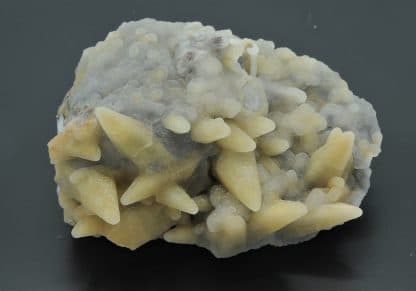 Pseudomorphose de Calcite en Fluorine, Mine des Porres, Var.