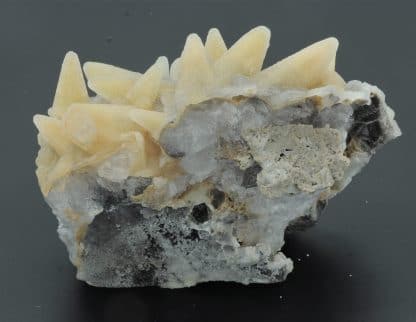 Pseudomorphose de Calcite en Fluorine, Mine des Porres, Var.