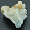 Fluorine bleue sur Quartz, Le Burc (Le Burg), Tarn, France.