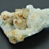 Fluorine bleue sur Quartz, Le Burc (Le Burg), Tarn, France.