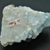 Fluorine bleue sur Quartz, Le Burc (Le Burg), Tarn, France.