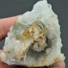 Fluorine bleue sur Quartz, Le Burc (Le Burg), Tarn, France.
