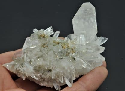 Quartz Sceptre, Clavans, Val Ferrand, Oisans, Isère.