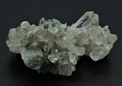 Quartz chloriteux et Sidérite, Grand Pic de la Lauzière, Savoie.