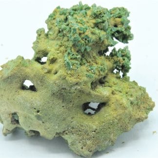 Pyromorphite verte, Mine des Farges, Ussel, Corrèze.