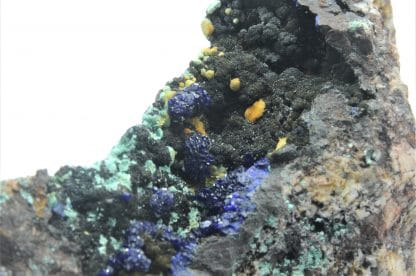 Azurite, Le Moulinal, Paulinet, Tarn.