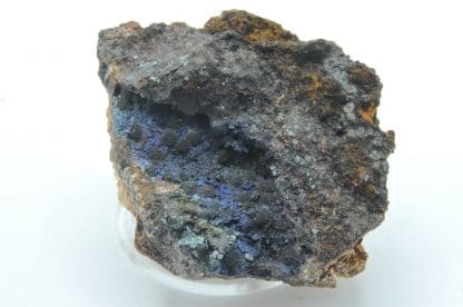 Azurite et Cuprite, Le Moulinal, Paulinet, Tarn.