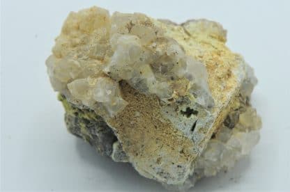 Galène, quartz, pyromorphite, et hydroxyapatite, L’Argentolle, Saône-et-Loire.