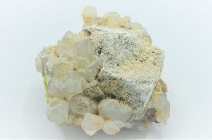 Galène, pyromorphite, et hydroxyapatite, L’Argentolle, Saône-et-Loire.