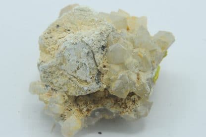 Galène, pyromorphite, et hydroxyapatite, L’Argentolle, Saône-et-Loire.