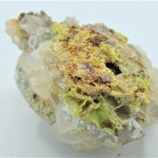 Galène, pyromorphite, et hydroxyapatite, L’Argentolle, Saône-et-Loire.