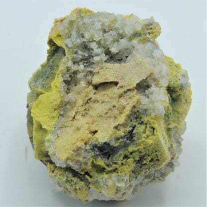 Galène, pyromorphite, et hydroxyapatite, L’Argentolle, Saône-et-Loire.