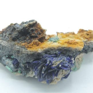 Azurite, Le Moulinal, Paulinet, Tarn.