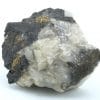 Wolframite et quartz, Puy-les-Vignes, Saint-Léonard-de-Noblat, Haute-Vienne.