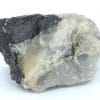 Wolframite et quartz, Puy-les-Vignes, Saint-Léonard-de-Noblat, Haute-Vienne.