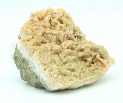 Dolomite en selle et calcite, Giromagny, Territoire de Belfort, Franche-Comté.