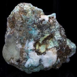 Smithsonite, mine de Mas Lacombe, Saint-Laurent-le-Minier, Gard.