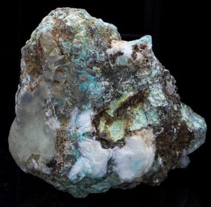 Smithsonite, mine de Mas Lacombe, Saint-Laurent-le-Minier, Gard.