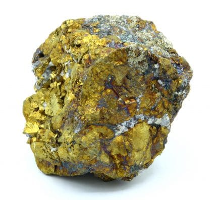 Chalcopyrite, gisement de Laguépie, Tarn-et-Garonne, France.