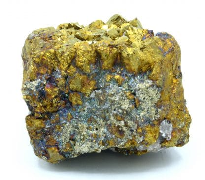 Chalcopyrite, gisement de Laguépie, Tarn-et-Garonne, France.