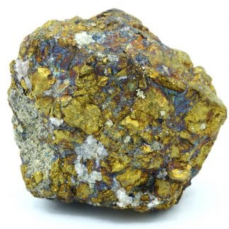 Chalcopyrite, gisement de Laguépie, Tarn-et-Garonne, France.