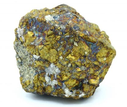 Chalcopyrite, gisement de Laguépie, Tarn-et-Garonne, France.