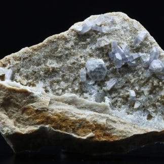 Apatite bleue, Tréguennec, Finistère, Bretagne.